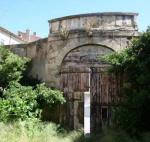 Arrière du portail depuis la cours d'honneur